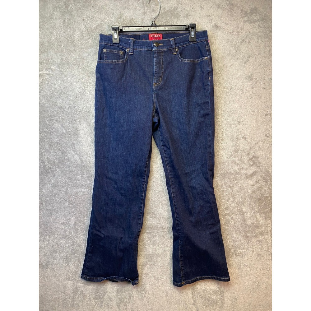 Chaps Denim Katelyn Bootcut Jeans Dark Wash Womens Size 10